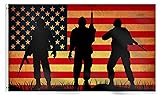 FLCHWY Veterans Day American Flag Soldier Military
