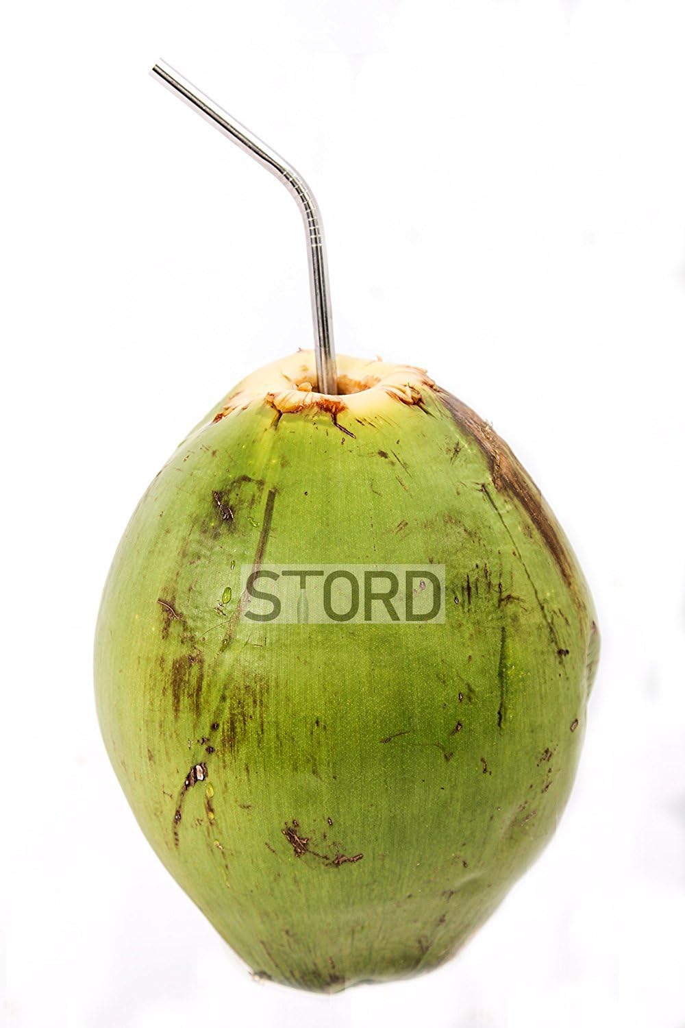 Stord Coconut Opener for Fresh Green Young Coconut Water - Works With Peeled Thai Young White Coconuts - Open in Seconds Super Safe Easy and Fast: Kitchen & Dining
