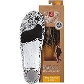 CURREX HikePro Insoles for Hiking Boots & Shoes – Shock Absorbing Inserts to Help Reduce Fatigue and Increase Performance – Anti-Slip Heel Surface for Stability – for Men & Women – Medium Arch, XL