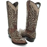 Soto Boots Womens Lola Fashion Cowboy Boots, Genuine Leather Cowgirl Boots, Handcrafted Cowboy Boots For Women M50047