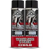 Chemical Guys Nice and Wet Tire Shine (Aerosol) (2 Pack) – High Gloss Tire Dressing Spray for Black Shine & Water-Based Protection