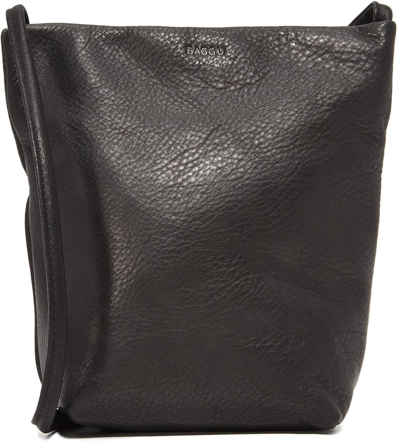 baggu soft leather shoulder bag