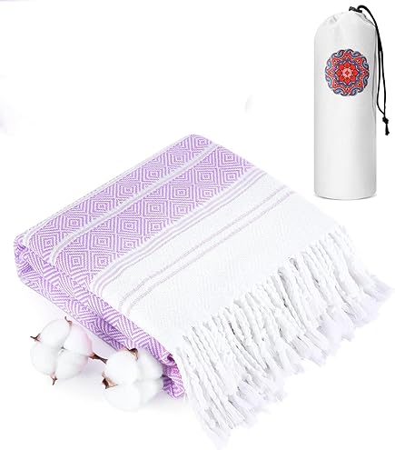 Antfuny Turkish Beach Towel - Extra Large Quick Dry, Sand Free, Lightweight Blanket For Pool, Beach, Yoga - Dark Gray - View #4