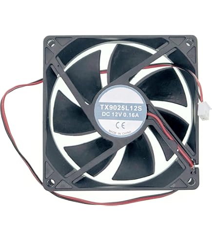 TD9025LS 12V 2-wire 2-pin 0.16A 9025 9CM Silent Cooling Fan - Foto 9