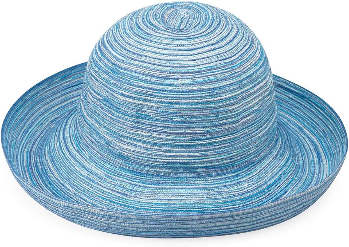 Sydney Sun Hat UPF 30+, Lightweight, Packable, Broad Brim, Designed in Australia, Light Blue