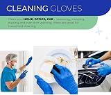 The Real Touch Blue Nitrile Gloves Powder Free Latex Free Small Box 100 view 6