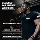 DY Nutrition Blood & Guts Pre Workout Powder Blueberry 380g 350mg Caffeine view 4