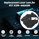 EIMSOAH Laser Lens Replacement for PS1 KSM-440AEM Disc Drive Repair view 2