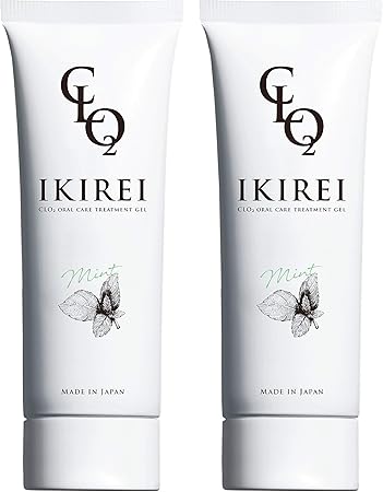 Amazon 公式 Ikirei イキレイオーラルケアトリートメントジェル ミント味 Clo2 舌苔 オーラルケア 口腔ケア 2本 Ikirei 口臭清涼剤 通販