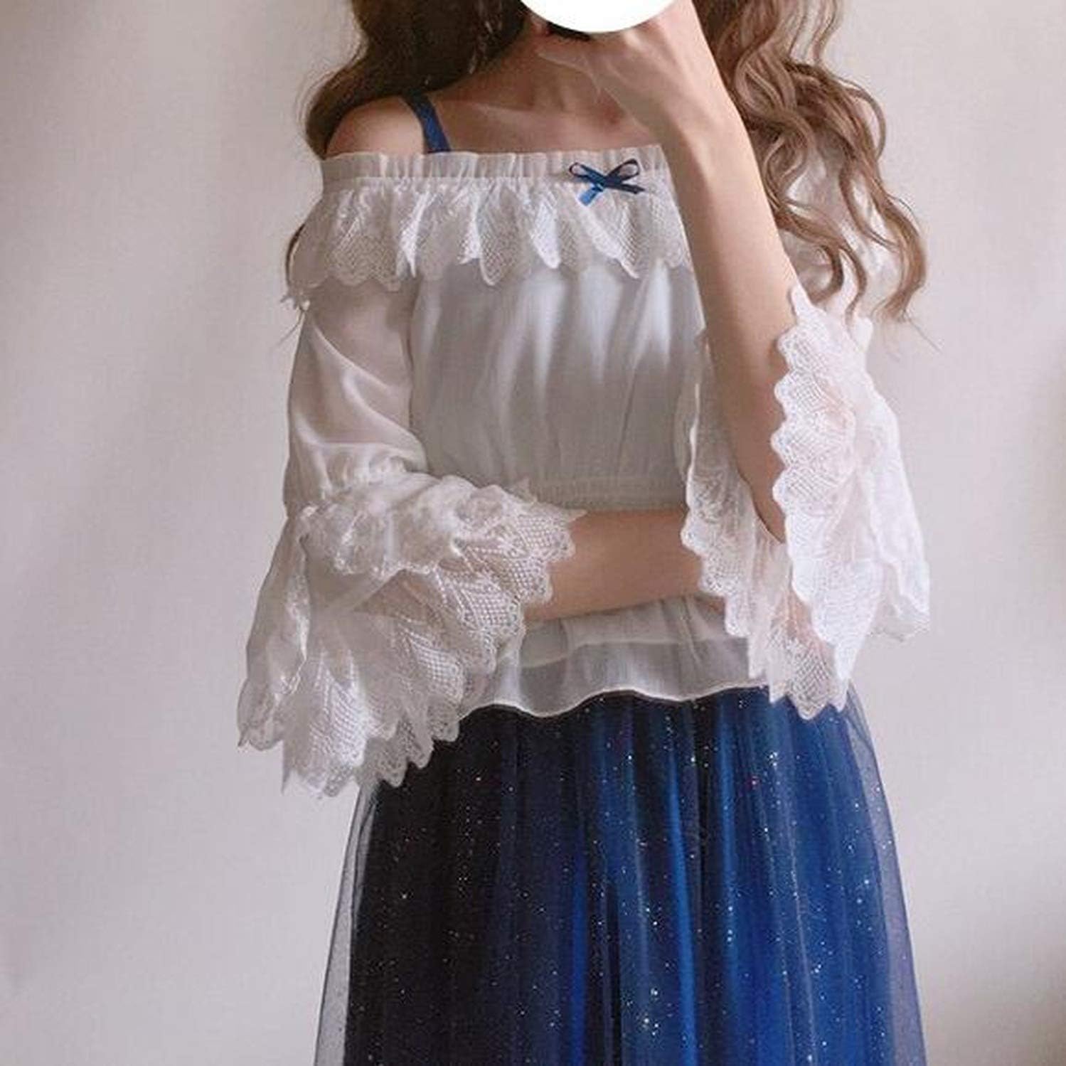 Formal Galaxy Blue Starry Dress Women 
