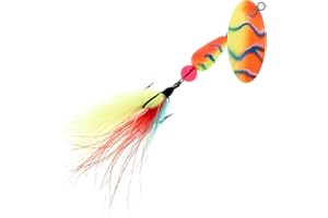 Panther Martin PMUVM FishSeeUV Marabou Fishing Spinner Lure Catches Trout, Walleye, Northern Pike, Muskie, Largemouth Bass, Perch and More