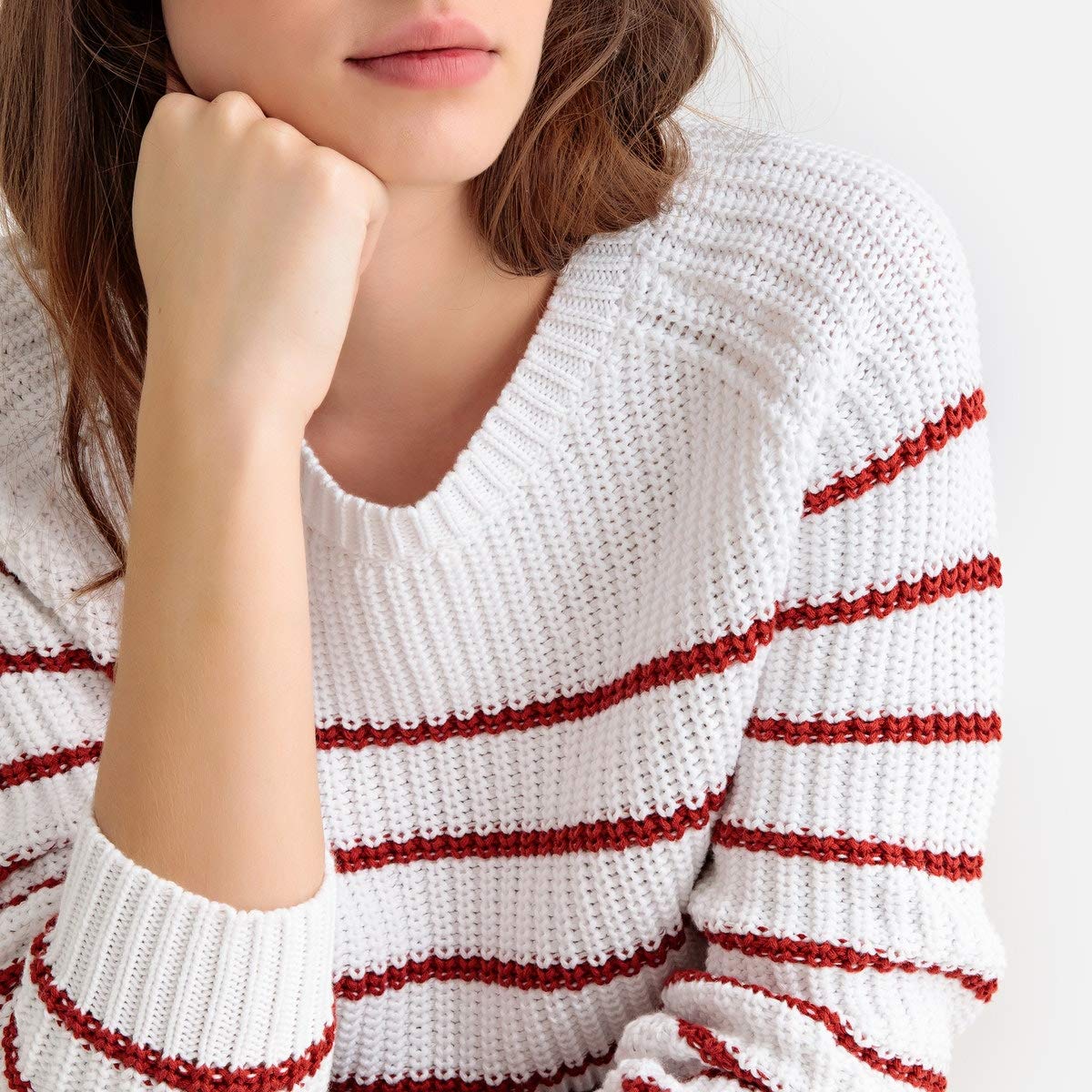 chunky cotton jumper womens