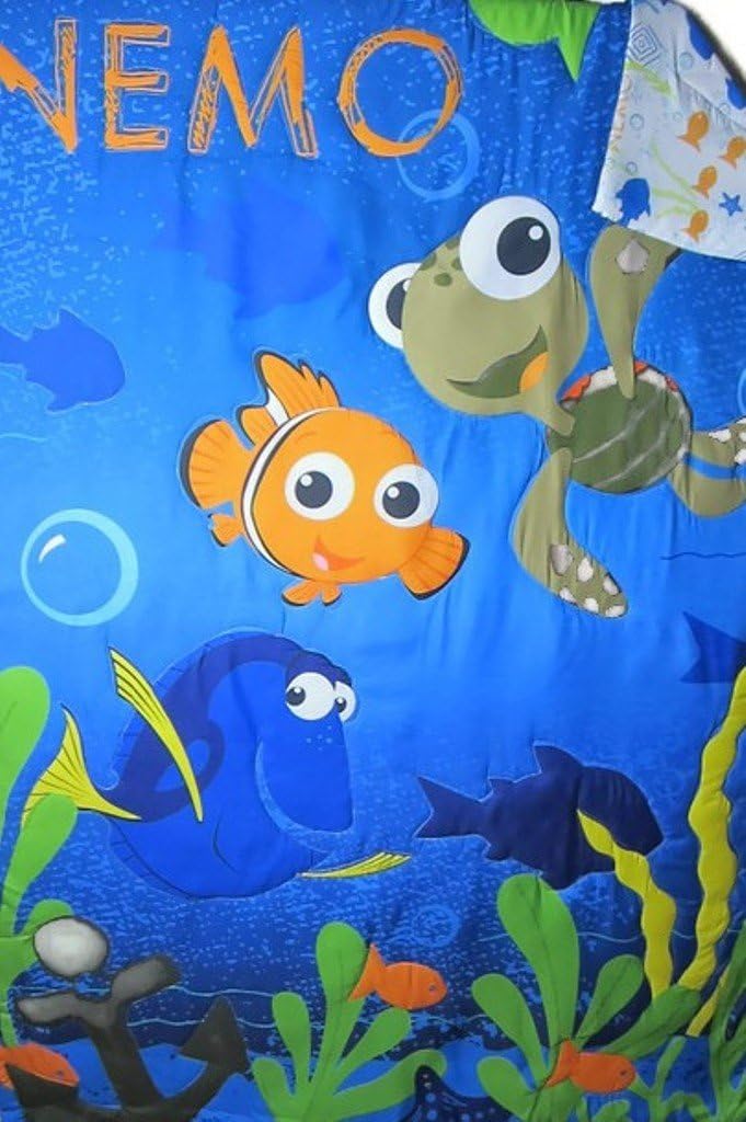 Disney NEMO and Friends (Comforter Only) Size Toddler Boys Girls Kid