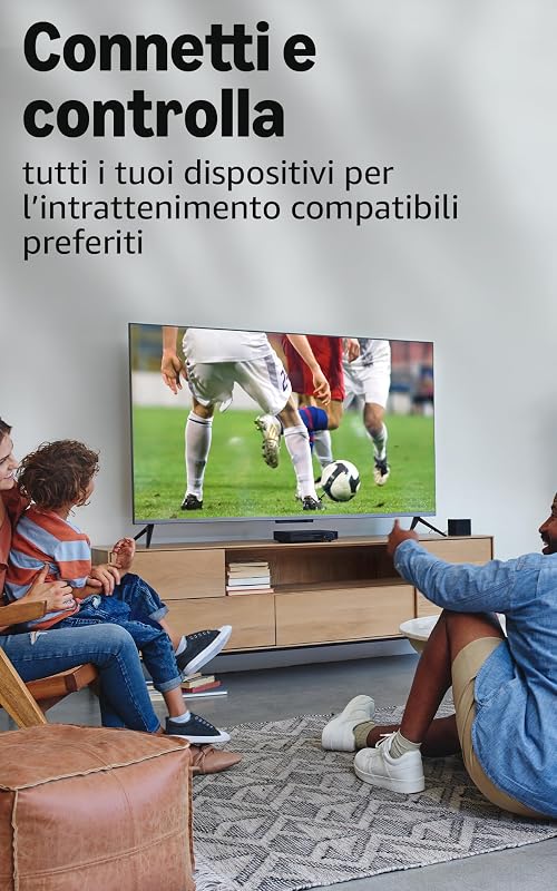 Fire TV Cube (Ultimo modello) | Lettore multimediale per lo streaming con controllo vocale tramite Alexa, Wi-Fi 6E e 4K Ultra HD, trova serie TV più velocemente con Alexa+