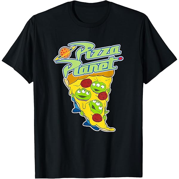 Disney　リンガーTシャツ　トイストーリー　Pizza Planet　宇宙 Disney リンガーTシャツ トイストーリー Pizza Planet 宇宙