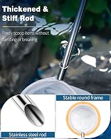 Pawfly Tiny Shrimp Net 5 cm w Extendable Stainless Steel Handle Black view 6