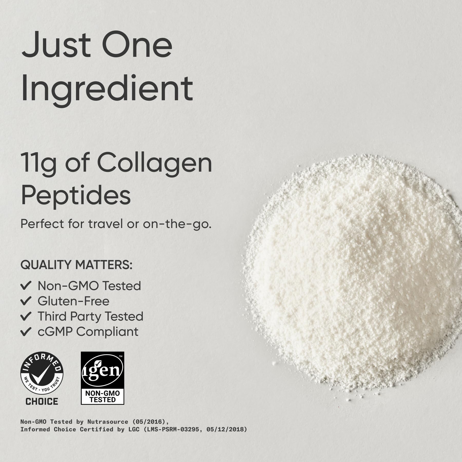 Sports Research Collagen Peptides - Hydrolyzed Type 1 & 3 Collagen Powder Protein Supplement for Healthy Skin, Nails, & Joints - Easy Mixing Vital Nutrients & Proteins, Collagen for Women & Men