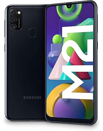 Samsung Galaxy M21 - Smartphone Dual SIM de 6.4" sAMOLED FHD+, Triple Cámara 48 MP, 4 GB RAM, 64 GB ROM Ampliables, Batería 6000 mAh, Android, Versión Española, Color Negro