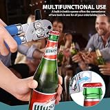 Lychico 3-in-1 Tin Opener Can Opener Bottle Opener Stainless Blue view 5