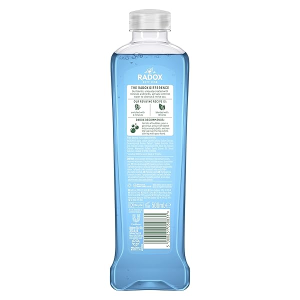 RADOX MUSCLE CLARY SAGE AND SEA MINERALS BATH SOAK, 500 ML