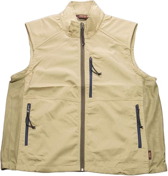 Amazon Co Jp Decoy デコイ ベスト メンズ メッシュベスト カジュアル 肩パット 3ポケット Clothing Accessories