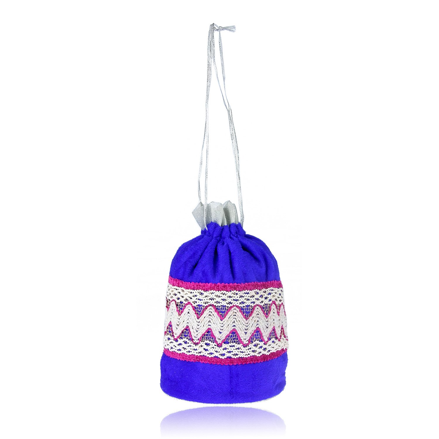 home n mee potli bag (blue)(mother's day gift)