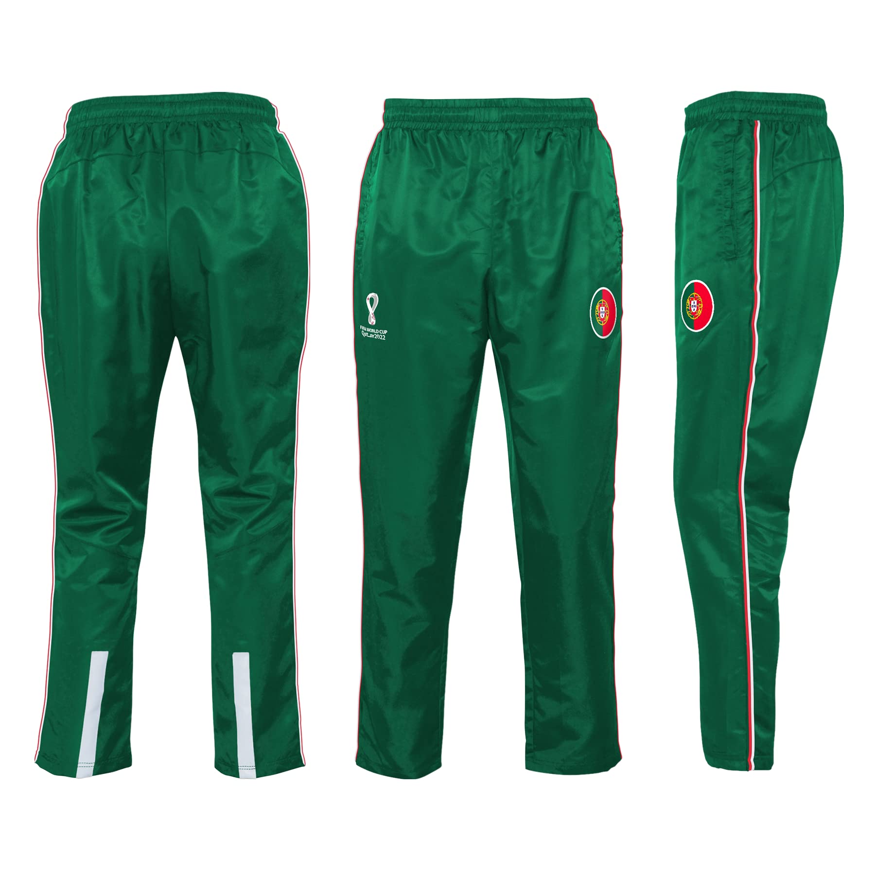 Portugal, Official Fifa 2022 Training Football Tracksuit Bottoms Track Pants, Men's S