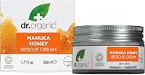 Dr Organic Manuka Honey Rescue Cream Dry Skin Natural Vegetarian Cruelty-Free view 1