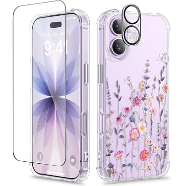 resin phone case Country Rose MagSafe iPhone Case, iPhone 17 Pro Max
