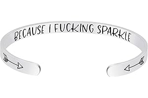 Fesciory Inspirational Bracelets for Women,Stainless Steel Engraved Personalized Positive Mantra Quote Keep Going Cuff Bangle College Graduation Christmas Gifts for Her