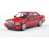 Solido 1:43 Scale Mercedes-Benz W124 E60 AMG Signal Red 1994 Diecast Model Car S4313204