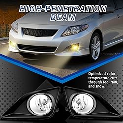 Shocklight Driving Fog Lights Compatible with 2008