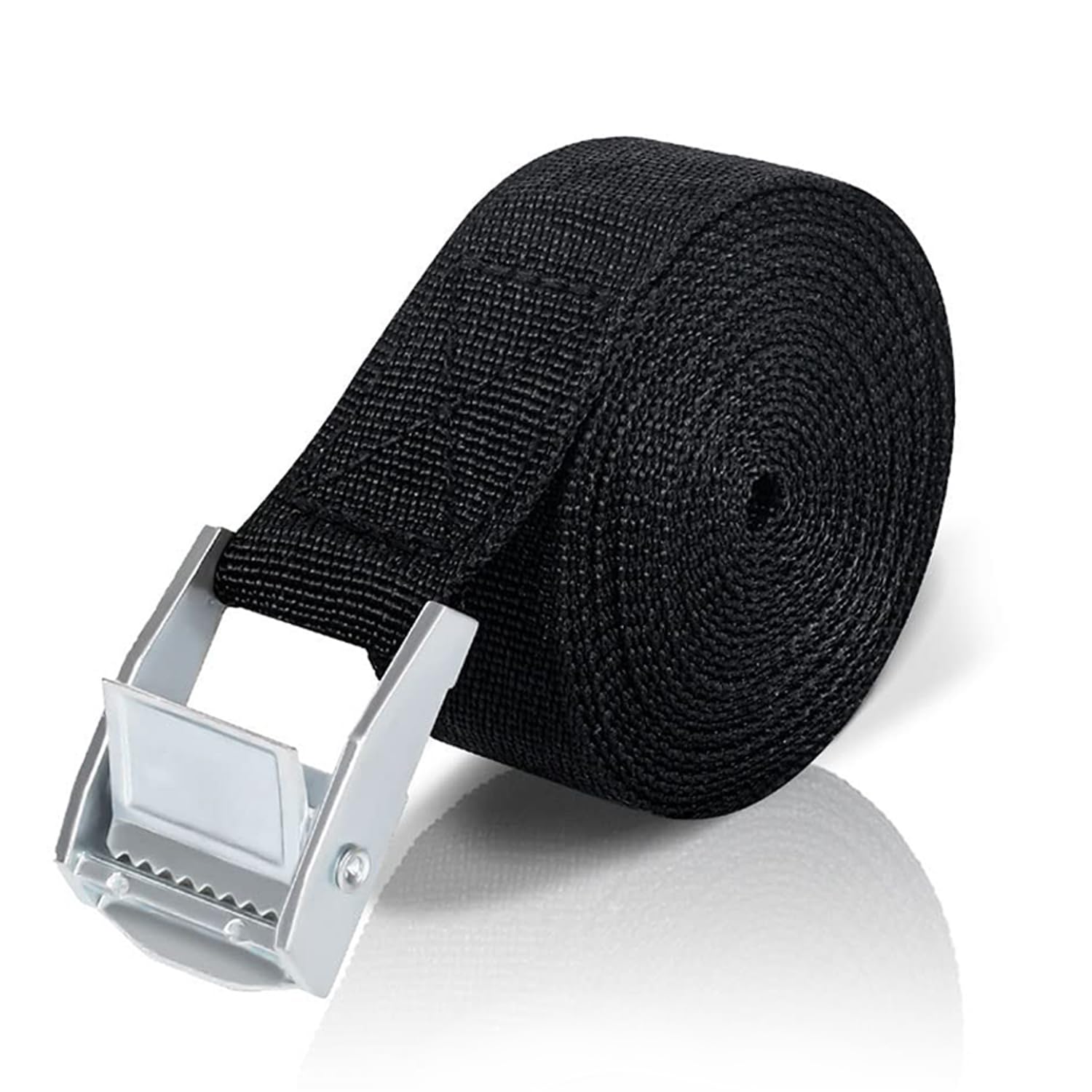 ieron Tie Down Straps with Ratchet, 8m Strap Fastening Strap Lashing Straps with Clamping Lock, Luggage Rack Tie Down Strap for Car, Bicycle, Carrier Sack Truck