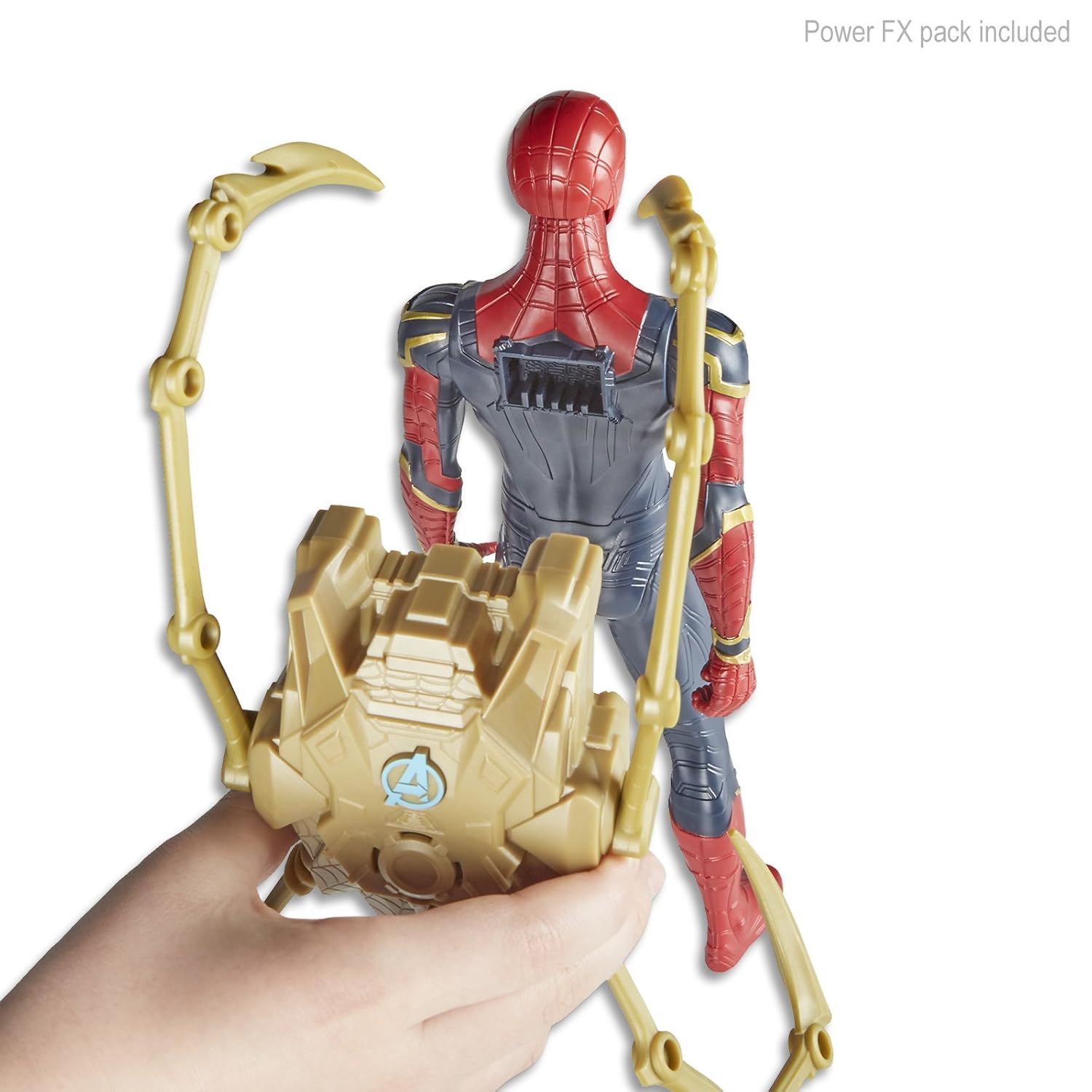 Action Figures Infinity War Titan Hero Power FX Iron Spider Hasbro