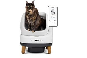 PetSafe ScoopFree OpenSky Automatic Self-Cleaning Cat Litter Box - Hands-Free Cleaning - Odor Control Litter System - App Controlled with Health Monitoring - Multi-Cat Compatible