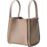 UICIOP Women's Classic Design Luxury Leather Bag Soft Handbag Fashion Multi functional Bucket Bag Elegant Handbag