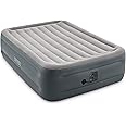 Intex Dura-Beam Series Essential Rest Airbed with Internal Electric Pump, Bed Height 18", Queen (2020 Model)