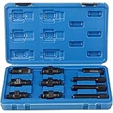 DAYUAN Motorcycle Flywheel Puller, Motorcycle Flywheel Extractor Compatible with Yamaha Kawasaki Honda Suzuki-10Pcs Set with 