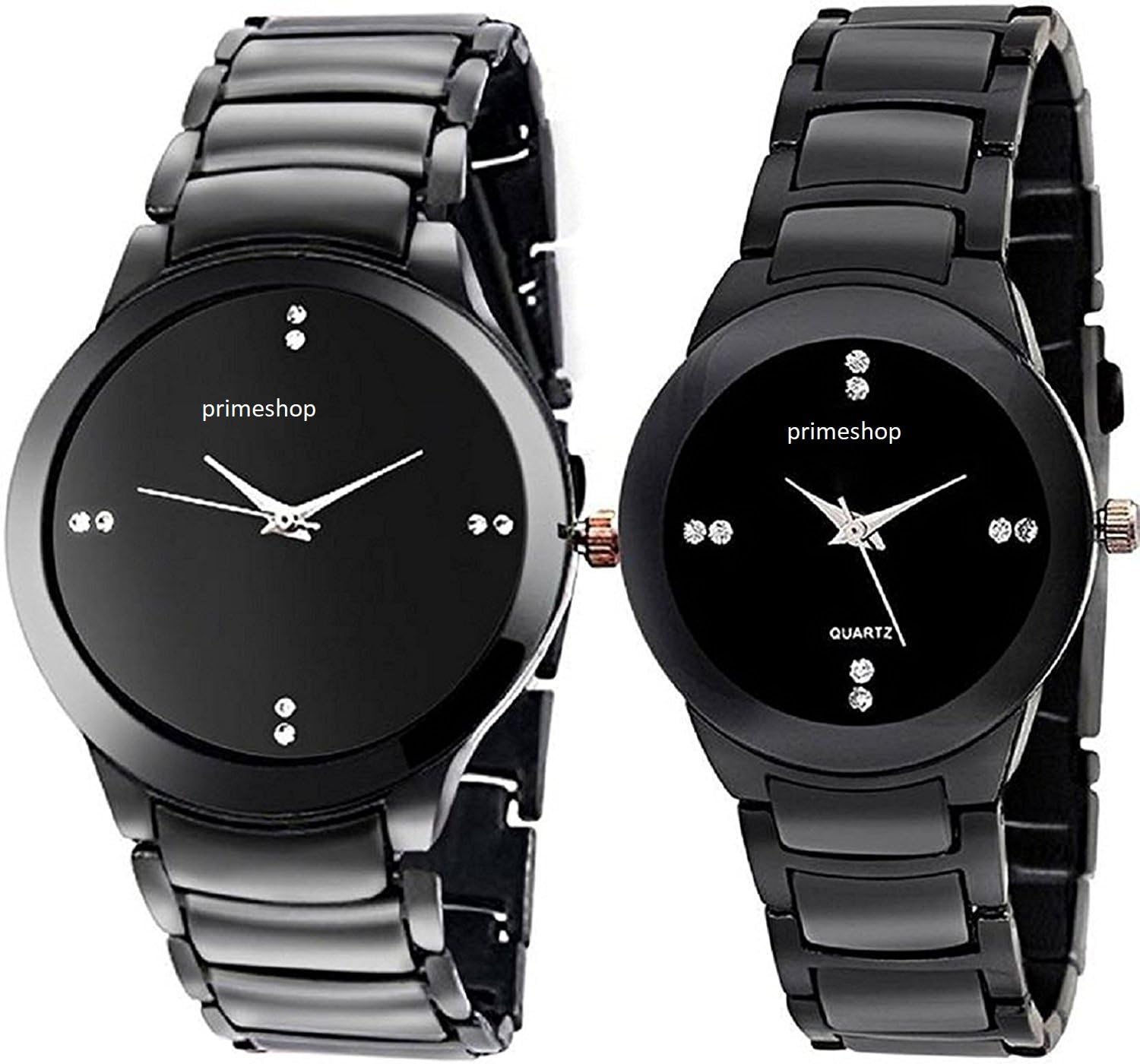 PRIMESHOP smart couple watch combo of two for men and women couple watch