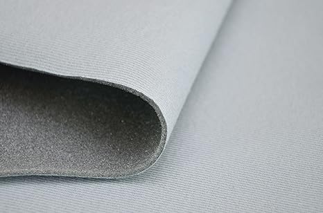 Himmelstoff Autostoff Polsterstoff Bezugsstoff kaschiert SAM01 T129 01 Hellgrau