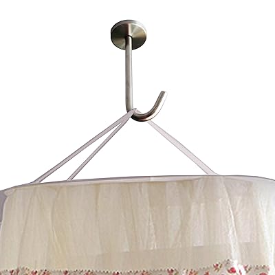 YYST Bed Canopy Hanger Mosquito Net Hook Play Tent Hook, No