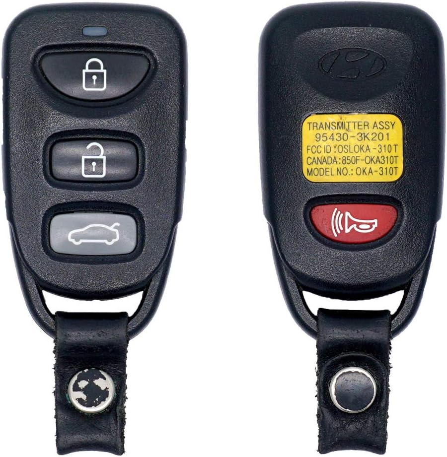Amazon Com 2006 2007 2008 2009 Hyundai Sonata 07 10 Elantra Factory Keyless Entry Remote Automotive