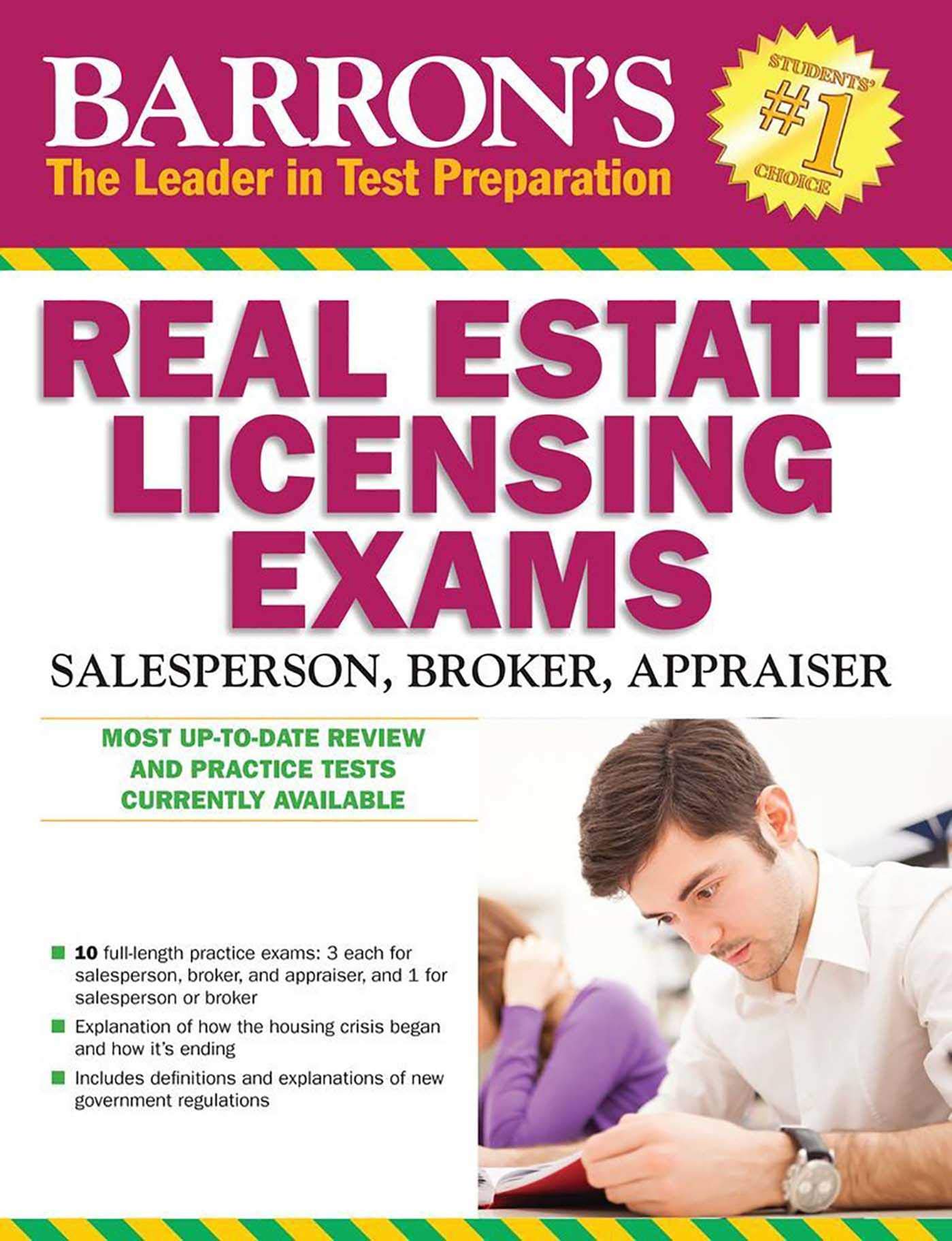 Barron S Real Estate Licensing Exams 10th Edition Friedman Ph D Jack P Linderman Ph D J Bruce 9781438007458 Books Amazon Ca