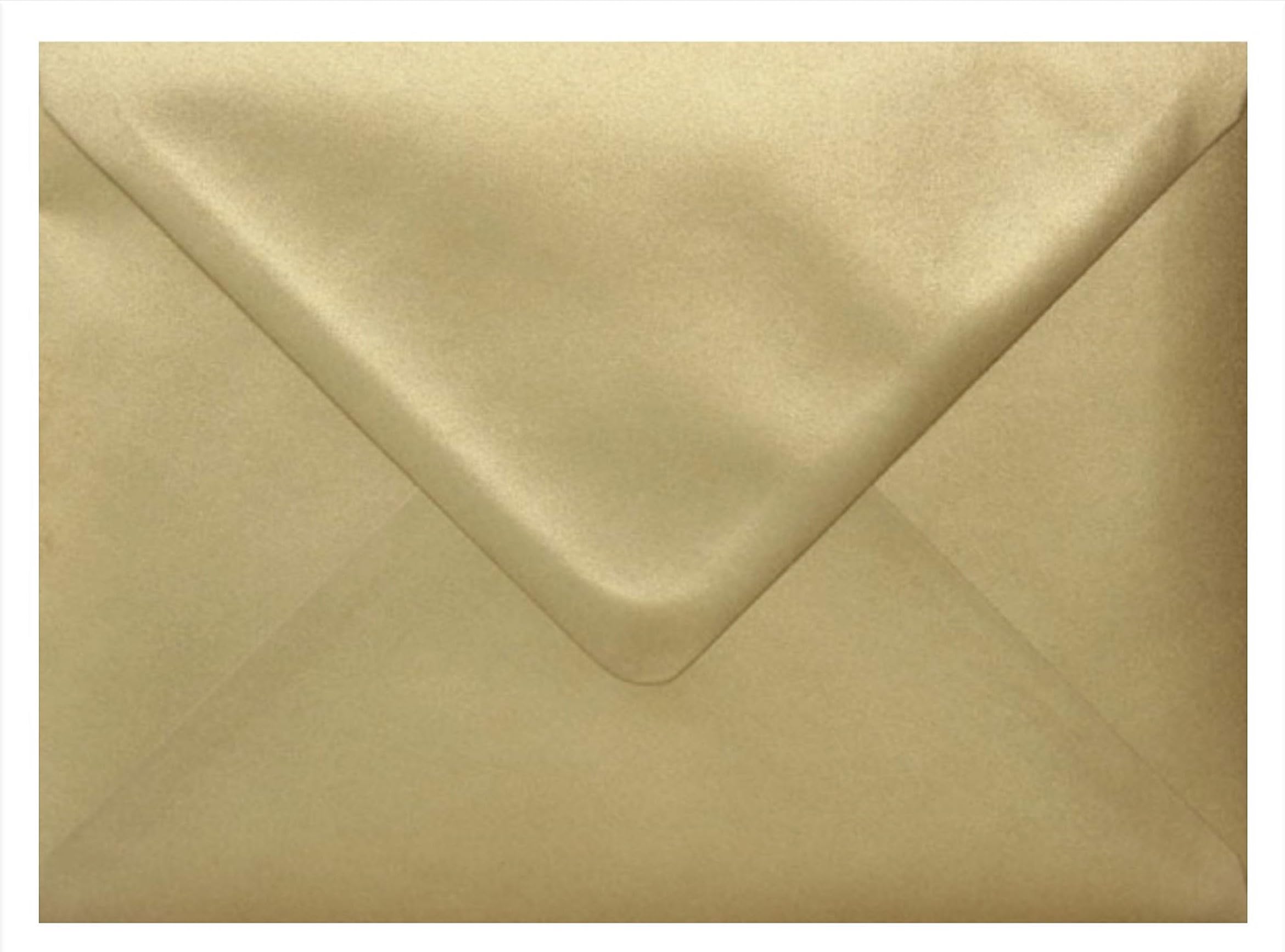 METALLIC GOLD GUMMED ENVELOPE C5 (162mm X 229mm) PACK OF 50