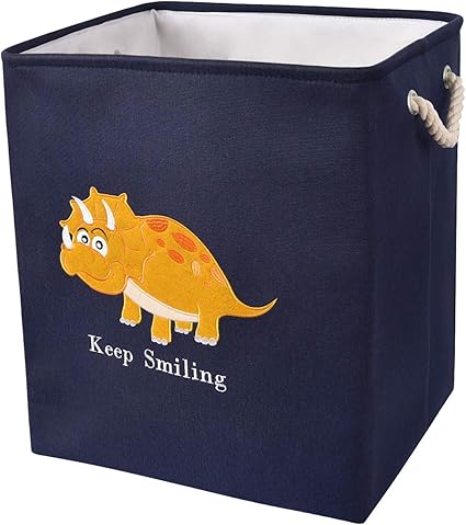 Wernnsai Panier De Rangement En Toile Dinosaure 40 33 45cm Paniers A Linge Sale Pliable Garderie Boite De Rangement Cadeaux Bebe Enfants Coffres A Jouets Habits Organiseurs Amazon Fr Bebes Puericulture