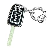 TAPAYICA for Honda Key Fob Cover Gold Keychain TPU