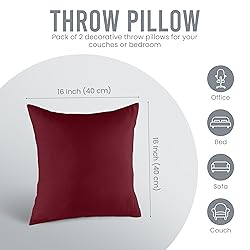 Utopia Bedding Throw Pillows Insert