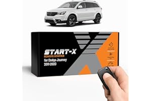 Start-X Remote Starter Kit for Dodge Journey (2011, 2012, 2013, 2014, 2015, 2016, 2017, 2018, 2019, 2020) Vehicles | Push-to-