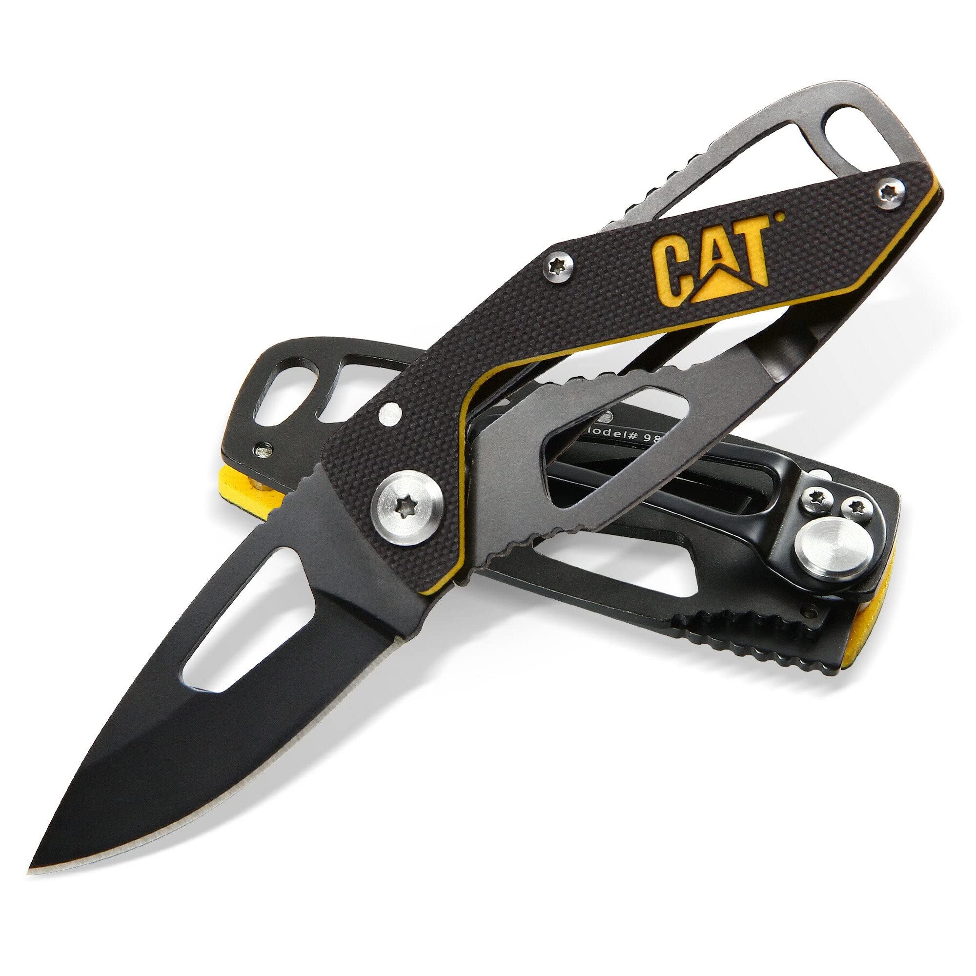 Cat Caterpillar - 5-1/4" Folding Pocket Buddy, Hand