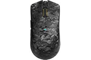 MAMBASNAKE X11 Ultra 8K Carbon Fiber Wireless Gaming Mouse,Nordic 54L15 MCU,PAW3950MAX Sensor,59g Superlight,42000 DPI,BT/2.4